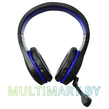 Наушники Oklick GMNG HS-L325G (черный/синий) картинка 2